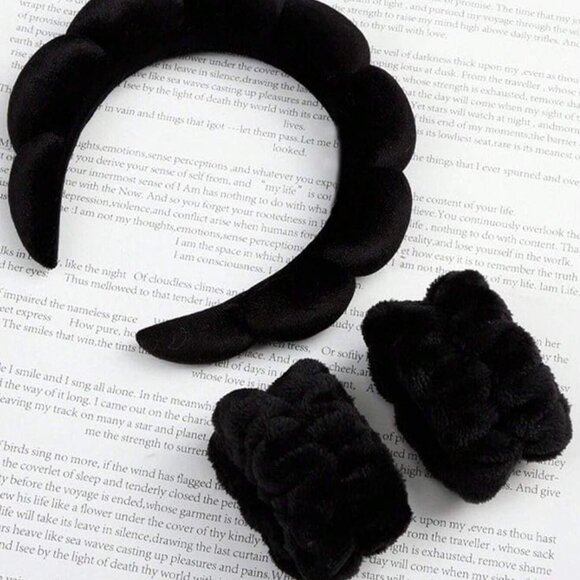 Stylish & Soft Headbands for Women – wristbands Perfect for Makeup, Self-Care, a - Picture 4 of 6